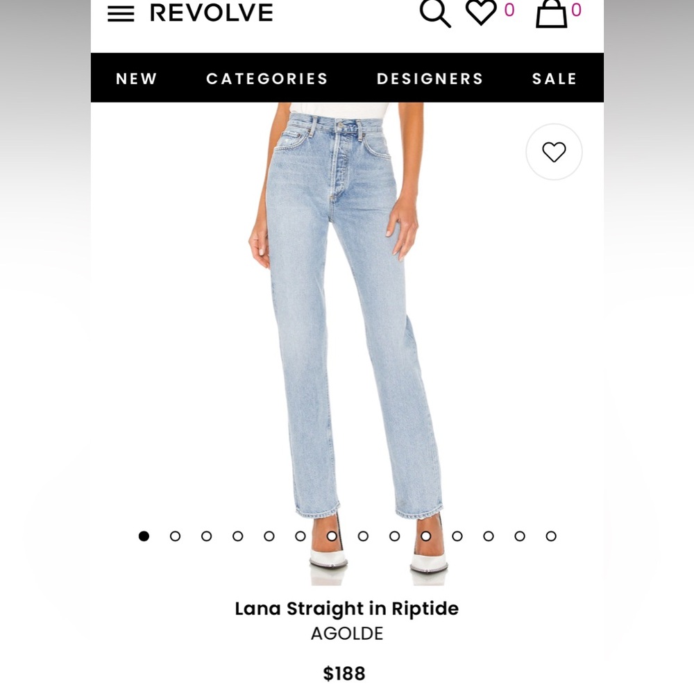 Agolde lana jeans